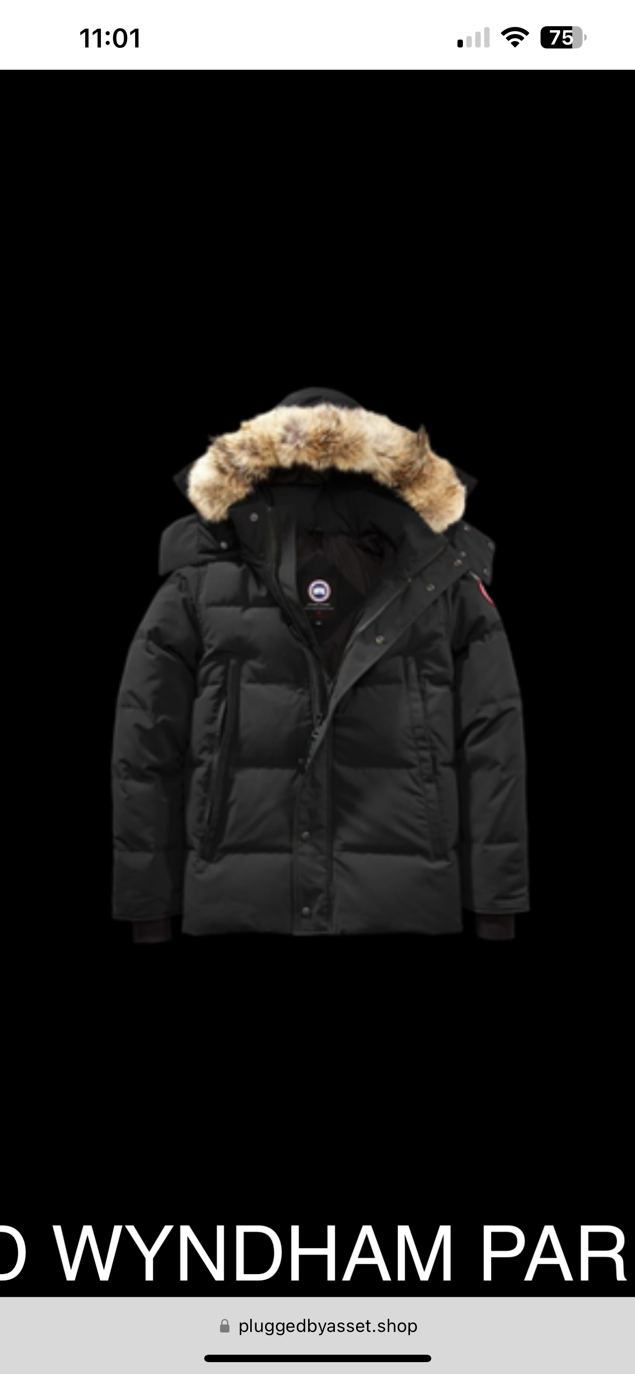 CANADA GOOSE PARKA